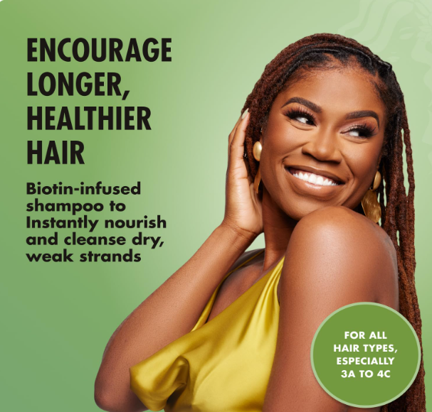 
Mielle Organics Rosemary Mint Hair Strengthening Biotin Shampoo - Moisturizing Hair Shampoo for Women and Men to Gently Cleanse, Repair & Protect